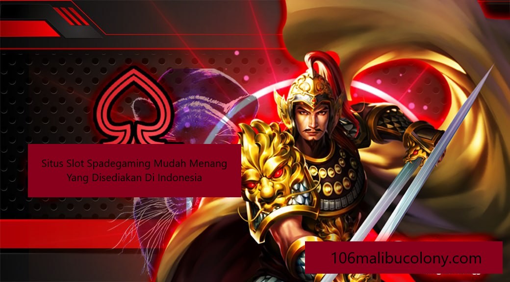 Situs Slot Spadegaming Mudah Menang Yang Disediakan Di Indonesia